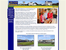 Tablet Screenshot of baycountryhomes.com